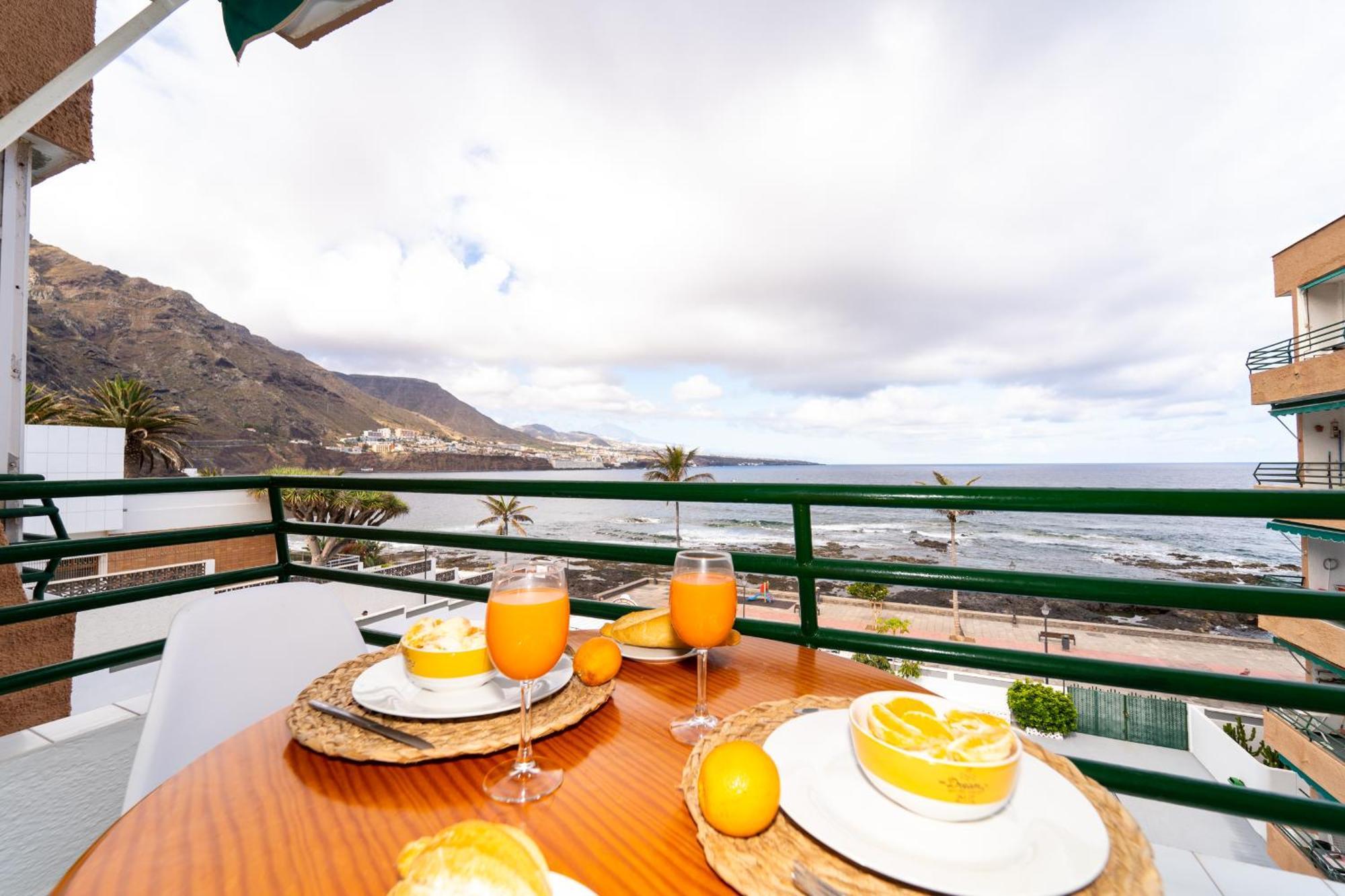 Atlantic Views Apartment Punta Del Hidalgo Bagian luar foto